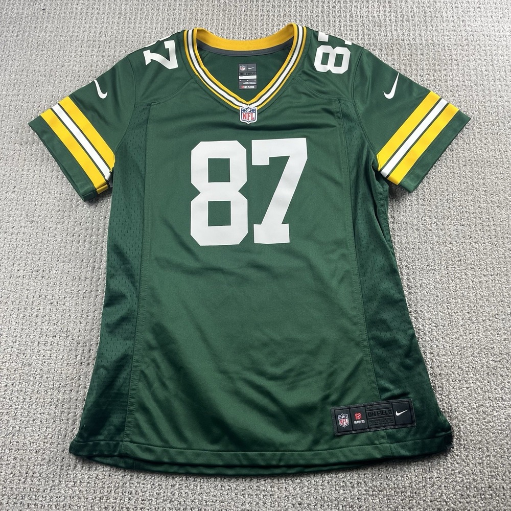 Nike Green Women's NFL Packers #87 Jersey Jordy Nelson